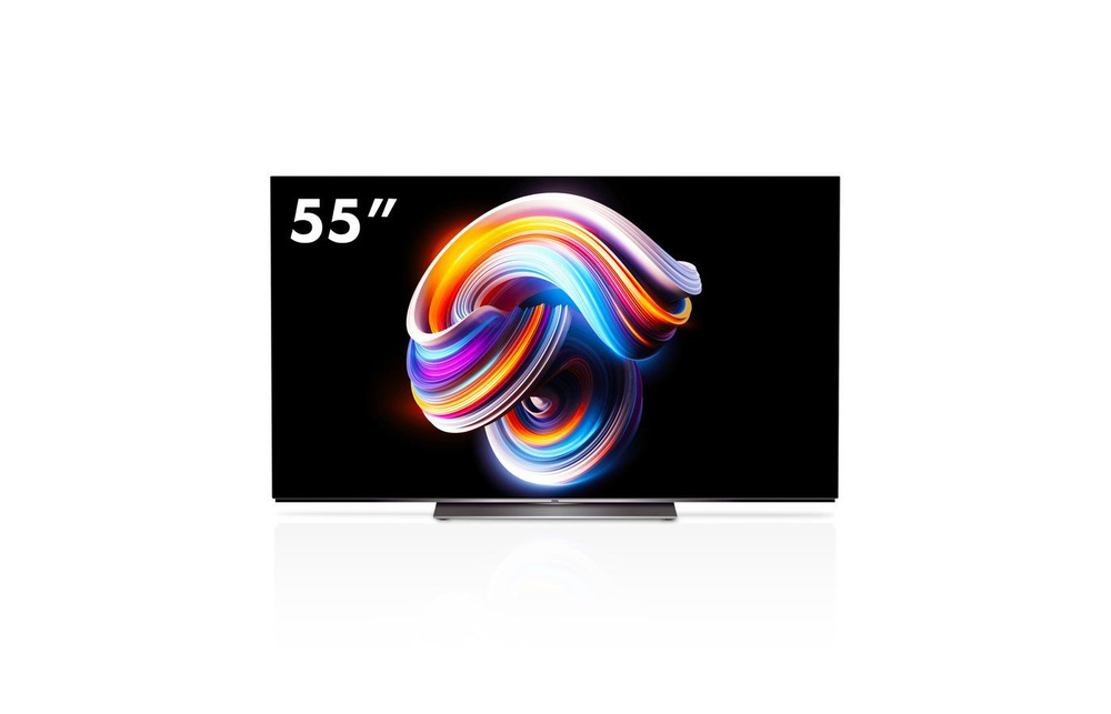 Haier Телевизор 55" 4K UHD, черный #1