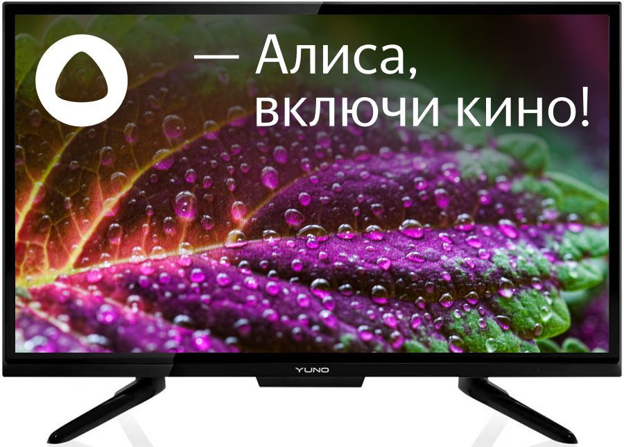 Yuno Телевизор ULX-24TCS221 (B) 24" HD, черный #1