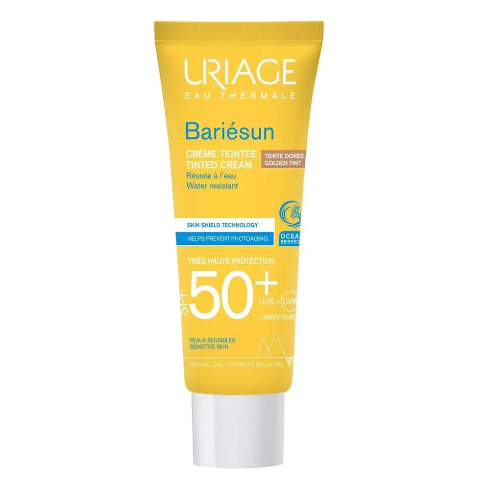 Uriage Тональный крем Bariesun Tinted Cream SPF 50+, тон Золотистый, 50 мл  #1