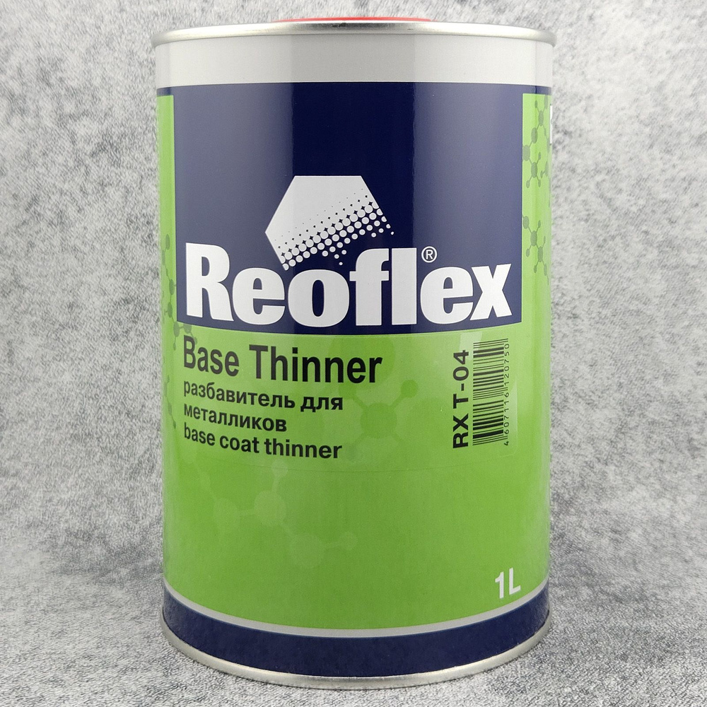 Разбавитель REOFLEX Base Thinner для металликов, банка 1 л., RX T-04 #1