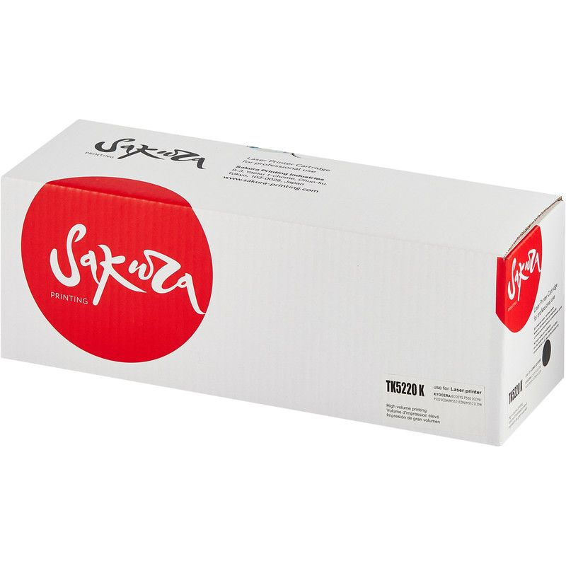 Картридж Sakura TK5220K (1T02R90NL1) для Kyocera Mita p5020cdn/p5021cdw/m5221cdn/m5521cdw, черный, 1200 #1