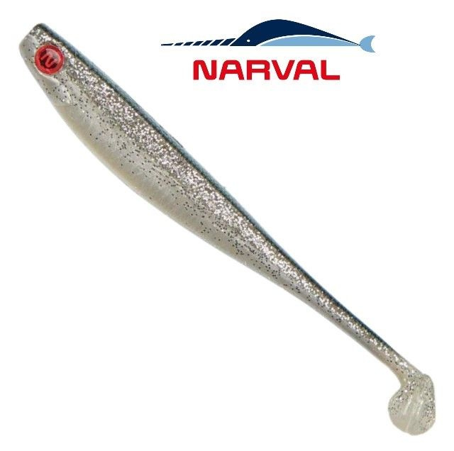 Приманка силиконовая Narval Fishing Skinny 8cm цв. #012-John Snow / Виброхвост Нарвал на судака, щуку, #1