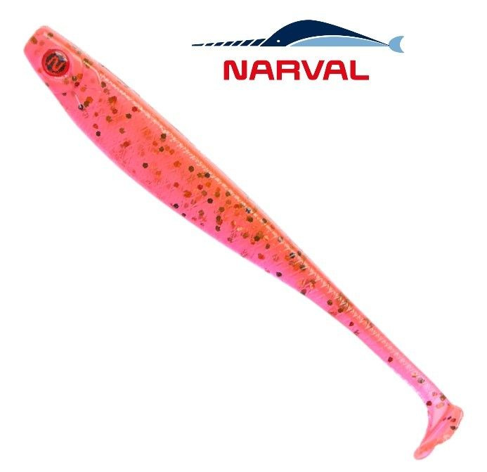 Приманка силиконовая Narval Fishing Skinny 8cm цв. #003-Grape Violet / Виброхвост Нарвал на судака, щуку, #1