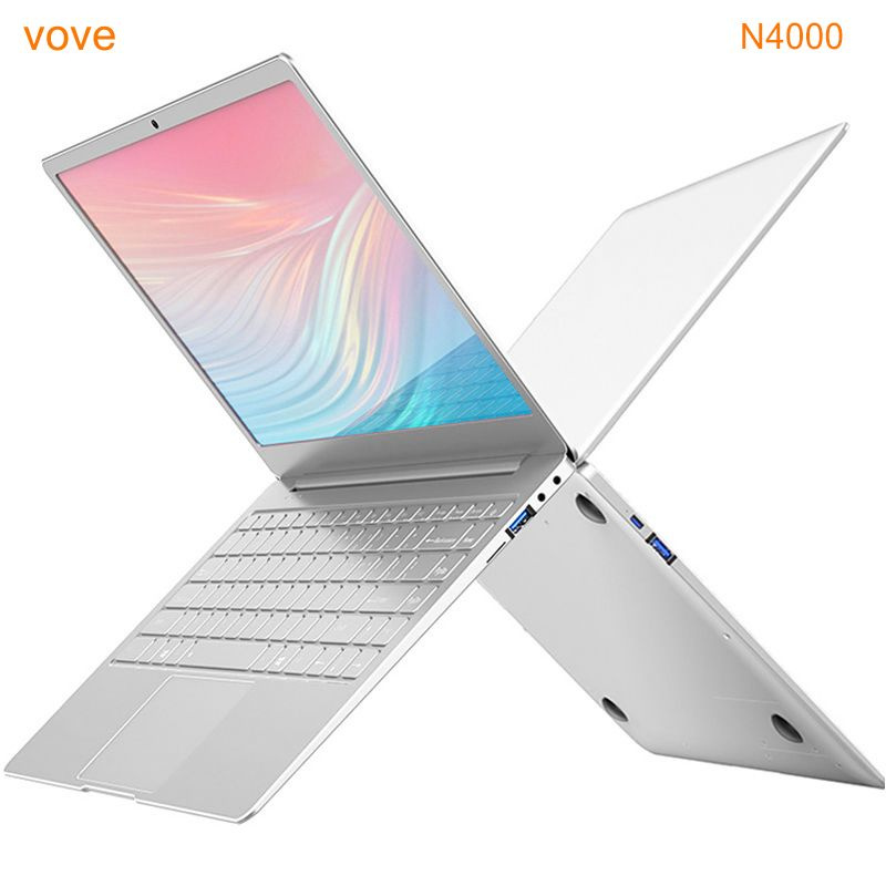 vove LD-N4000 Ноутбук 15.6", Intel Celeron N4000, RAM 12 ГБ, SSD, Windows Home, (n4000), серебристый, #1