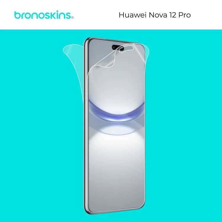 Защитная бронированная пленка на экран Huawei Nova 12 Pro (Матовая)  #1