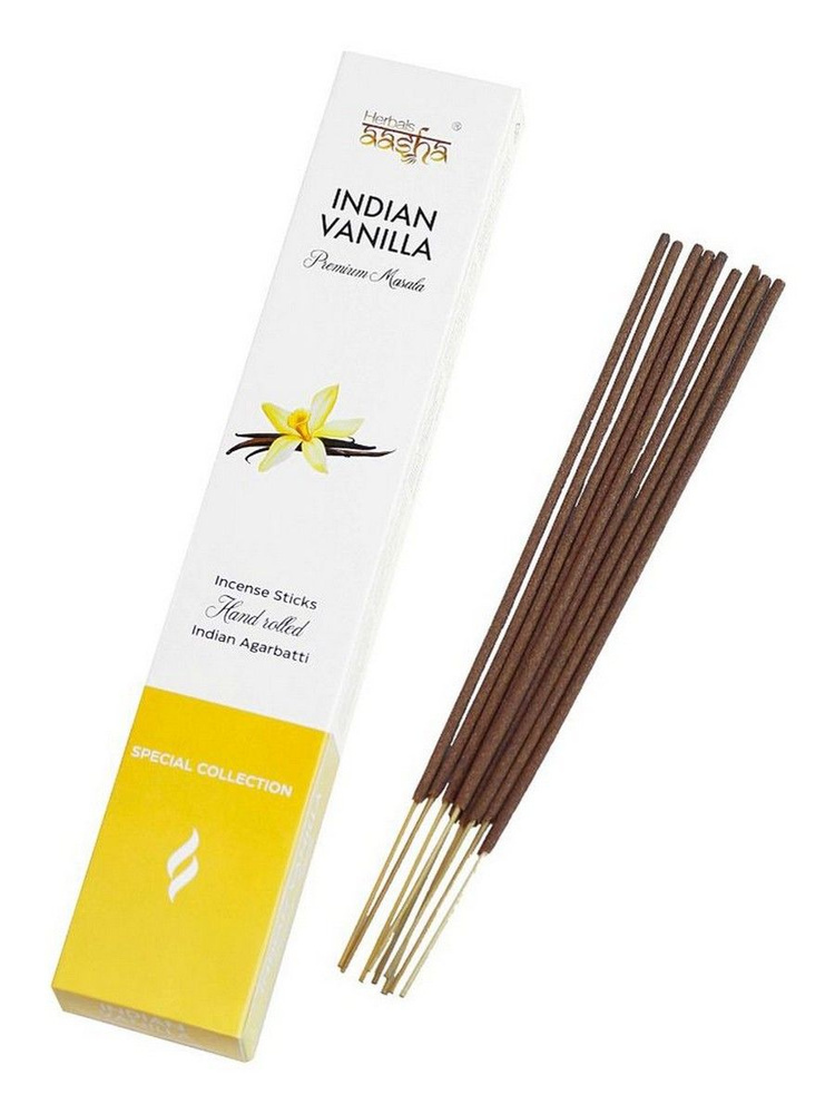 Палочки ароматические Premium Masala Indian Valilla Incense Sticks 10шт #1