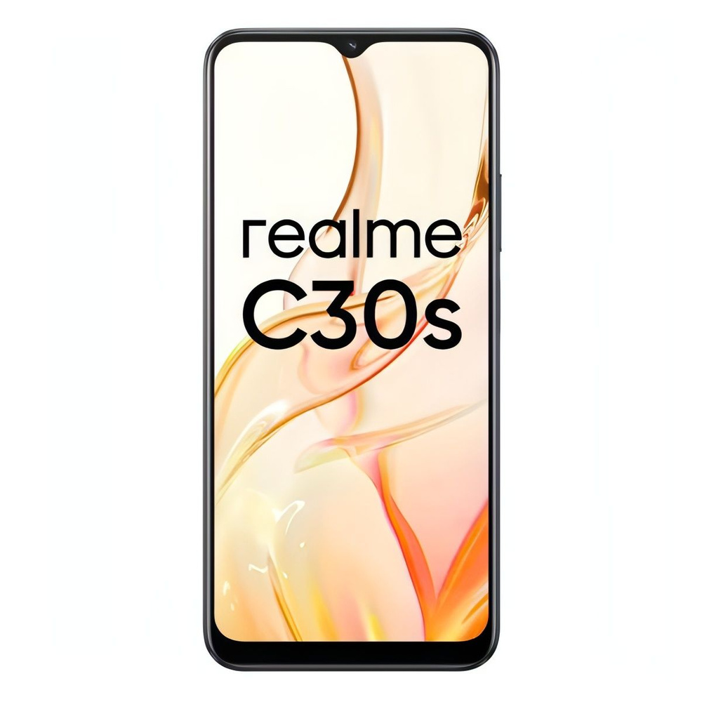 realme Смартфон С30s 4/64GB Spire Black (RMX3690) 4/64 ГБ, черный #1