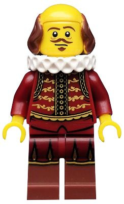 Минифигурка Lego William Shakespeare, The LEGO Movie tlm008 #1