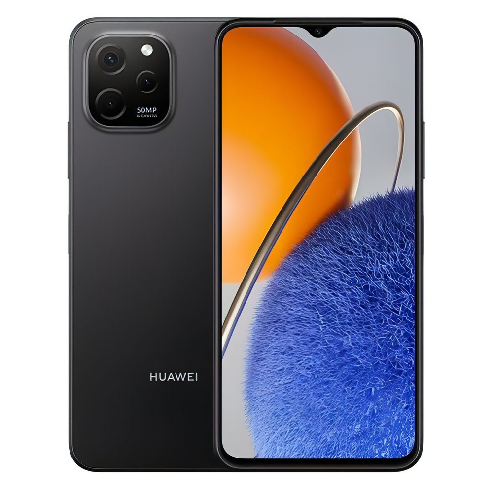 HUAWEI Смартфон nova Y6 4/128 ГБ, черный #1