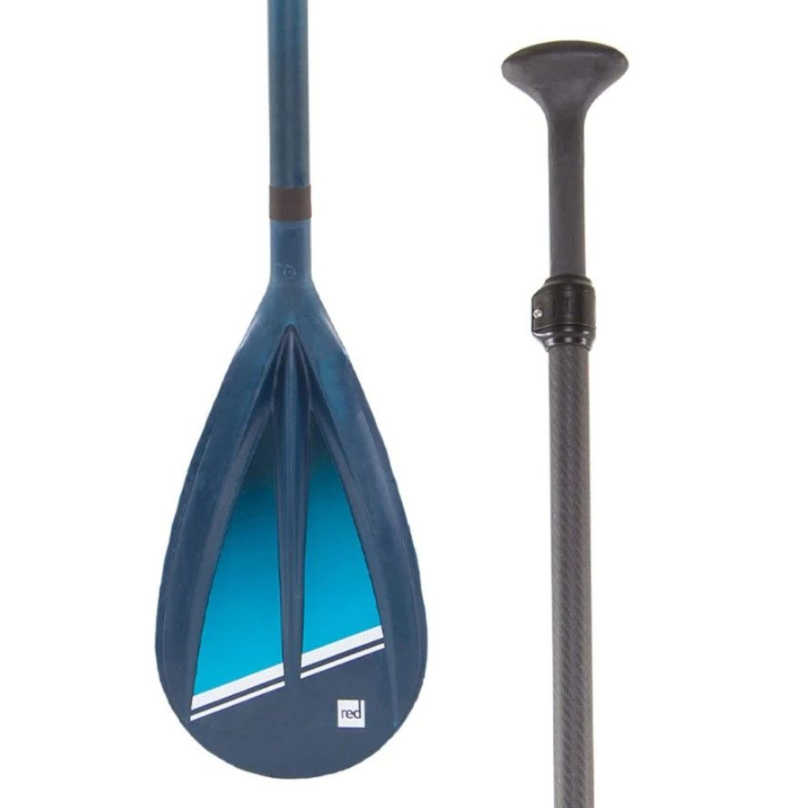 Весло для sup-доски Red Paddle Hybrid Tough Blue 2024, карбон, 3х-частное / Аксессуары для сапдоски, #1