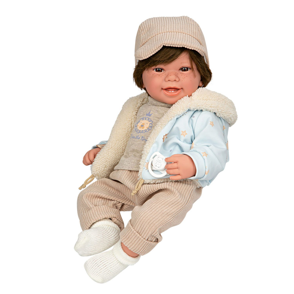 Кукла реборн 45 см Испания ARIAS, мягкая с виниловыми, силиконовыми конечностями, реалистичная, младенец, #1