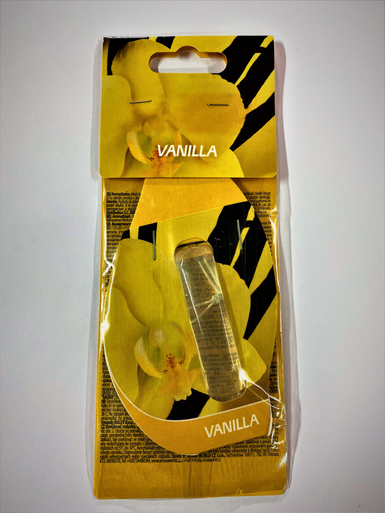 Ароматизатор подвесной Gel Vanilla 5 мл #1