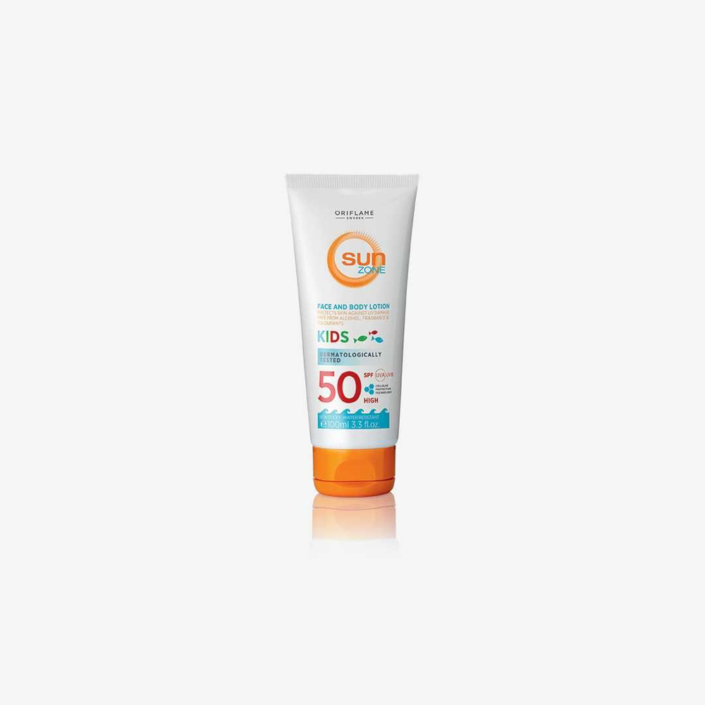 Детский солнцезащитный лосьон Sun Zone с высокой степенью защиты SPF 50  #1