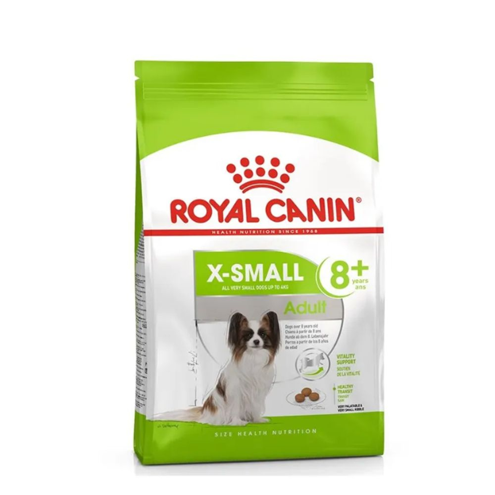 Royal Canin X-Small Adult 8+ (500 гр), Сухой корм для взрослых собак миниатюрных пород  #1