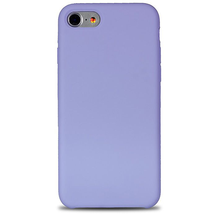 Чехол силиконовый для Apple iPhone 8 лиловый #1