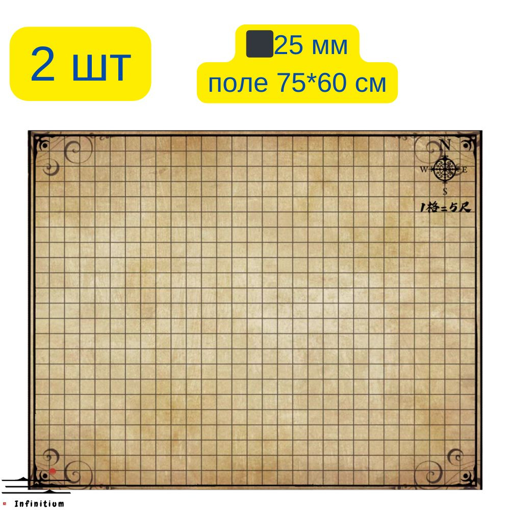 Базовое игровое поле DND 5e: универсальная карта для ролевых игр ...