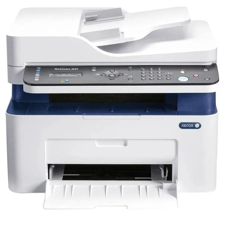 МФУ лазерное Xerox WorkCentre 3025NI (3025V_NI) белый - Монохромный, А4, 1200x1200 dpi, ч/б - 20 стр/мин #1