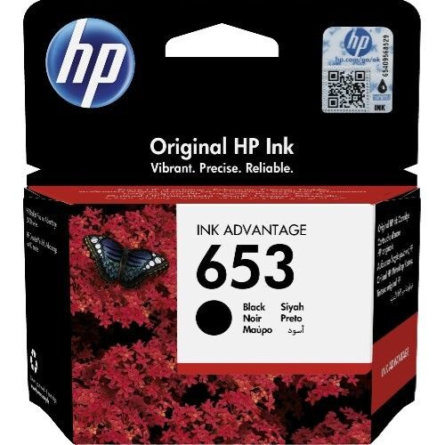 Картридж струйный HP 653 3YM75AE черный (360стр.) (6мл) для HP DeskJet Plus Ink Advantage 6075/6475  #1