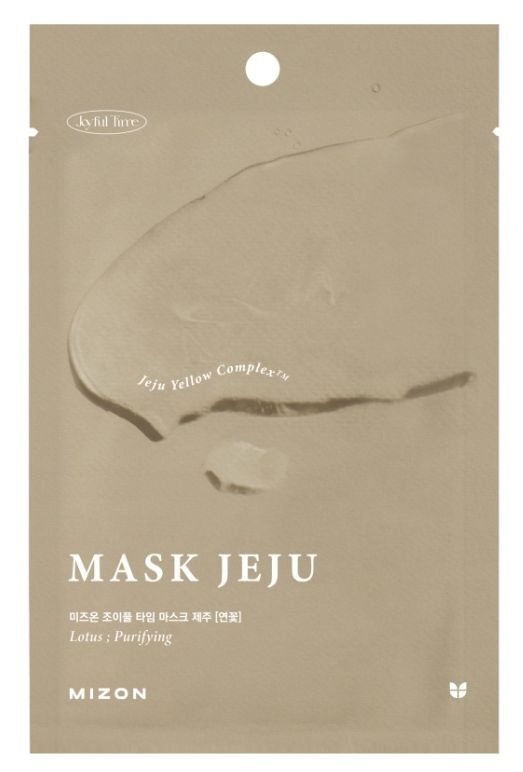 Mizon Очищающая тканевая маска для лица с экстрактом лотоса Joyful Time Mask Jeju Lotus, 23 мл  #1