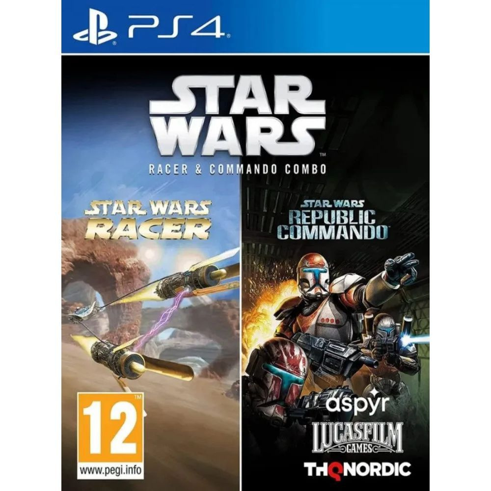 Игра Star Wars Racer and Republic Commando для PS4 (PlayStation 4, Английская версия)  #1