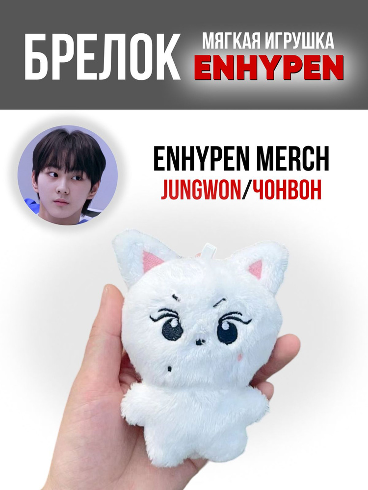 Брелок на рюкзак k-pop игрушка Enhypen EN Енхайпен ЧОНВОН #1