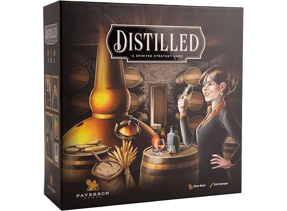Distilled (Винокурня) / Настольная игра на английском языке #1