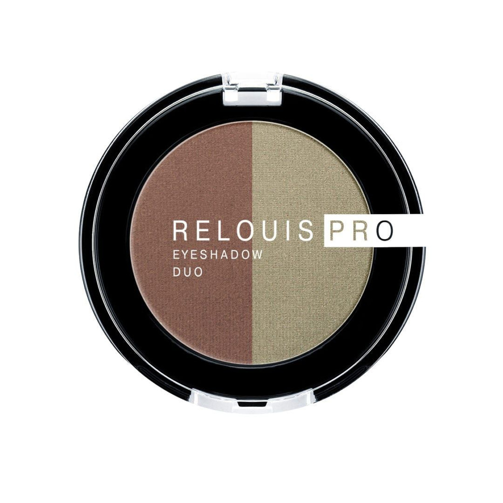 RELOUIS Тени для век PRO EYESHADOW DUO тон 110 #1