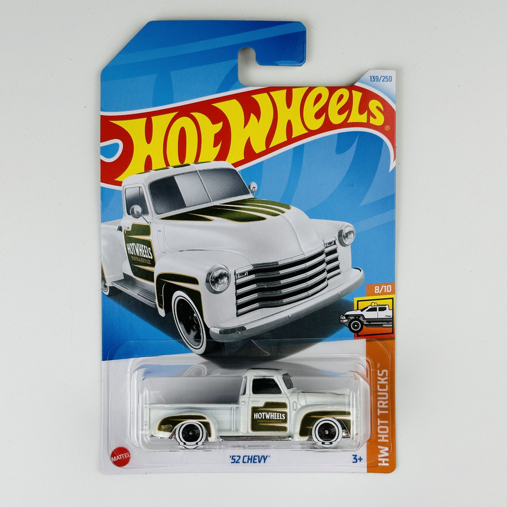 Машинка коллекционная Mattel Hot Wheels 2024 C4982 52 CHEVY #1