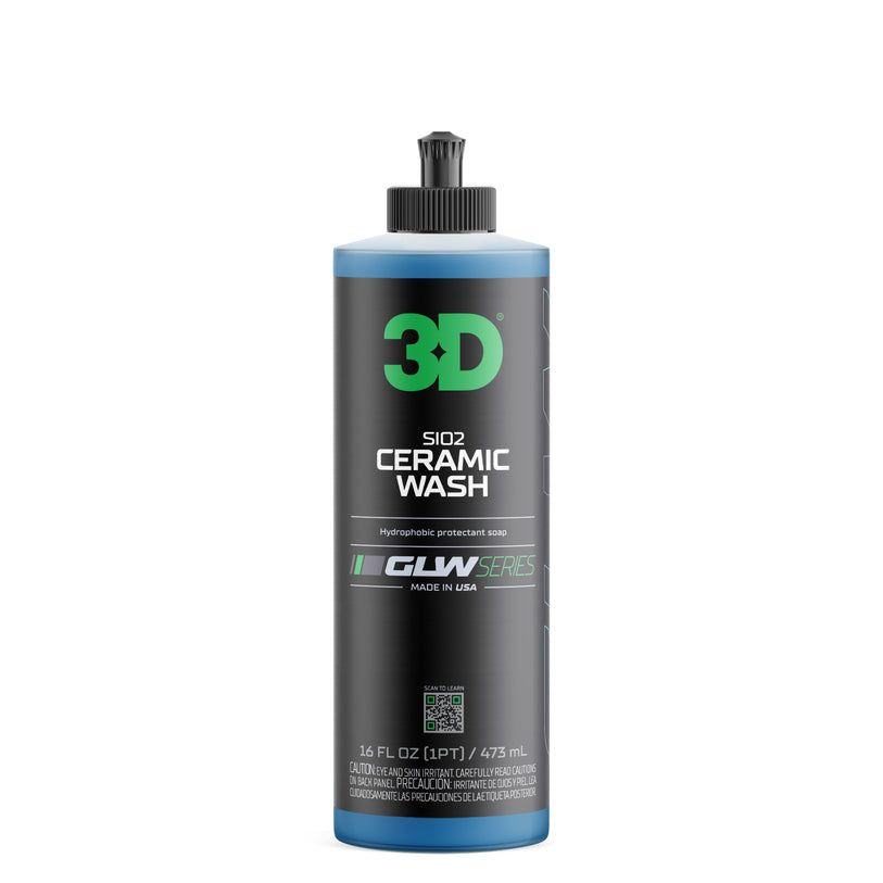 3D Car Care Автошампунь с гидрофобными полимерами GLW Series SiO2 Ceramic Wash, 473 мл.  #1