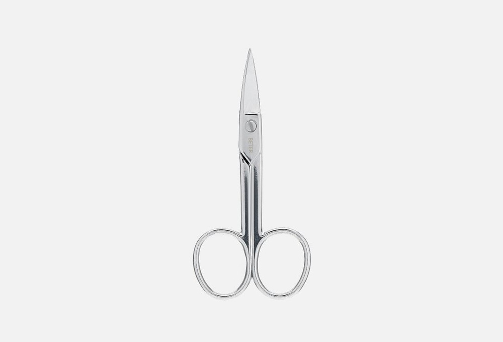 Маникюрные ножницы Chromeplated manicure scissors, curved tip #1