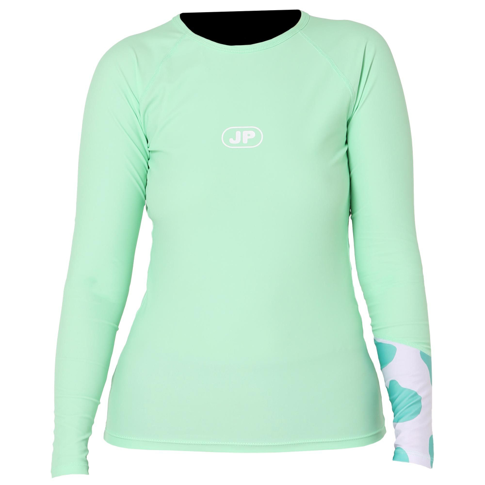 Гидромайка женская длинный рукав Jetpilot Zahra L/S Ladies Rashie mint #1