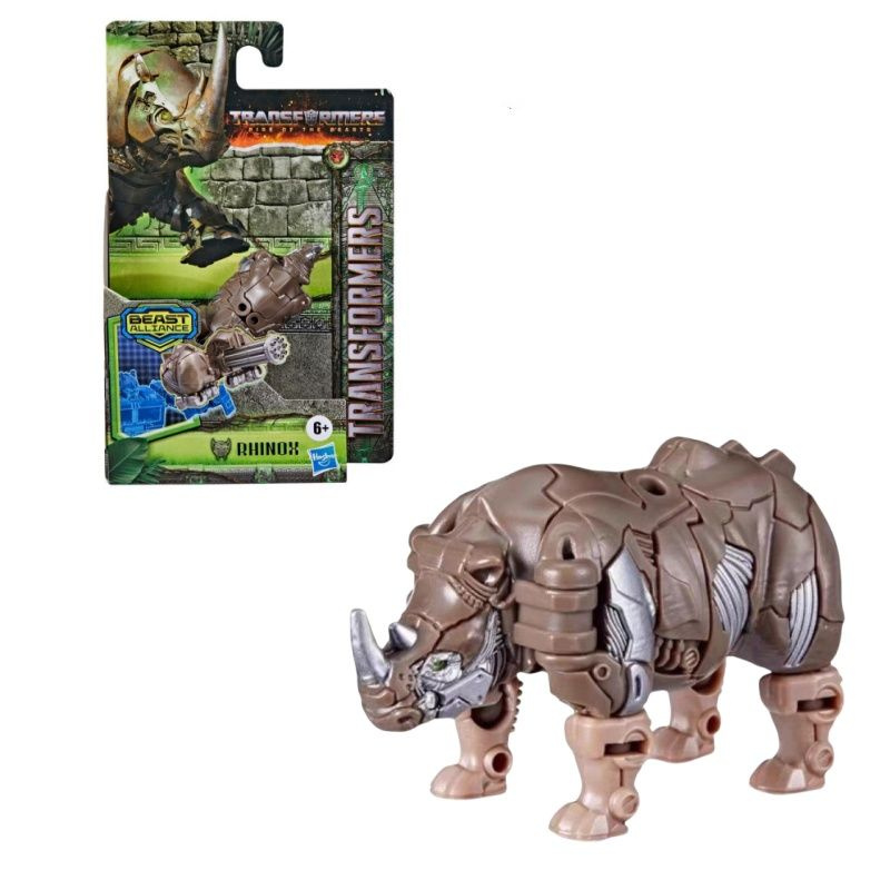 Трансформеры Hasbro Игрушка Transformers: Rise of the Beasts Movie Beast Battle Masters Rhinox 7.62cm #1