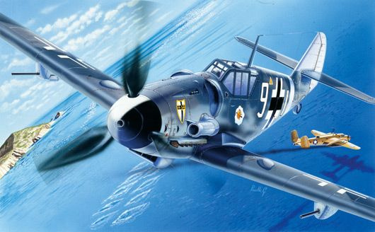 Самолет BF-109 G6 #1