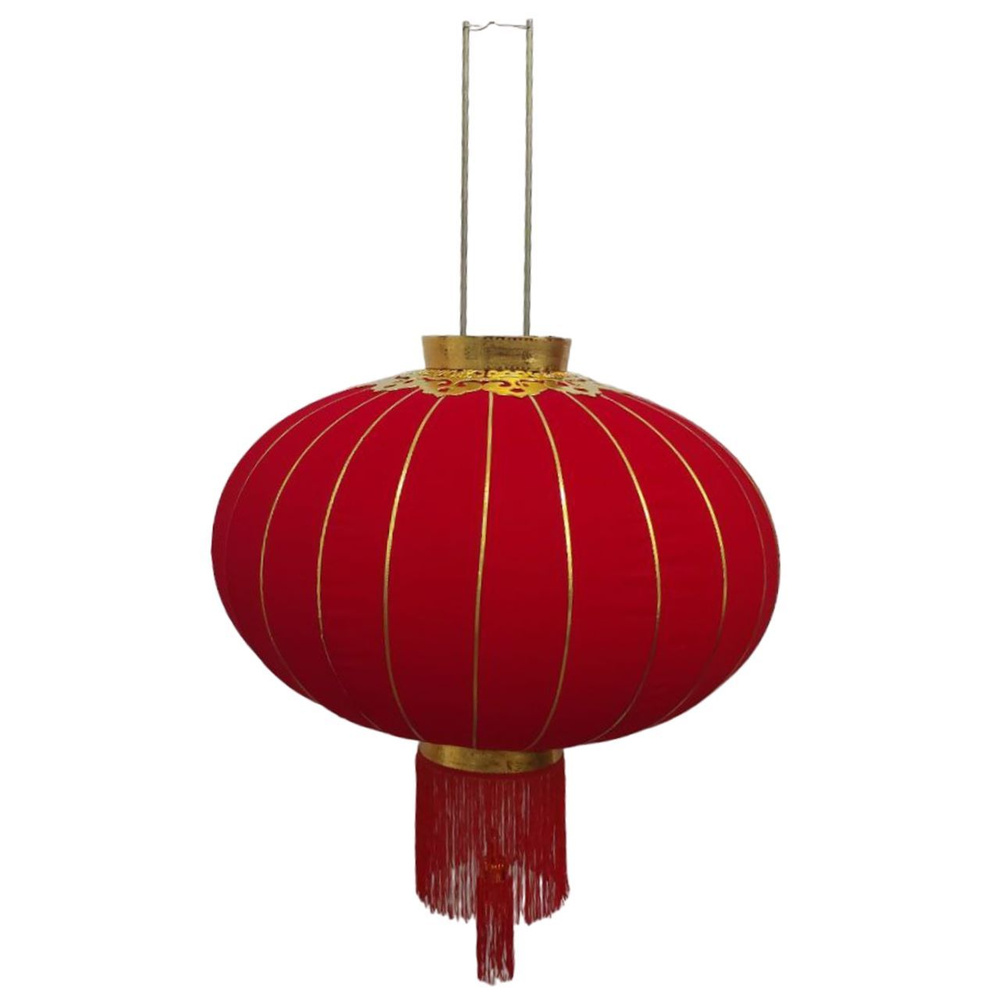 Китайский фонарь d-70 см, красный #1