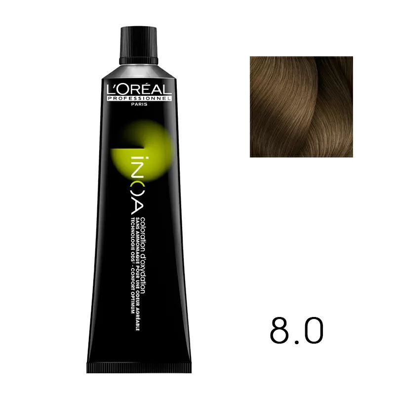 Mivis Professionnel Inoa 8.0 Fund 60GRM V049, Краска для волос Inoa 8.0 60 гр #1