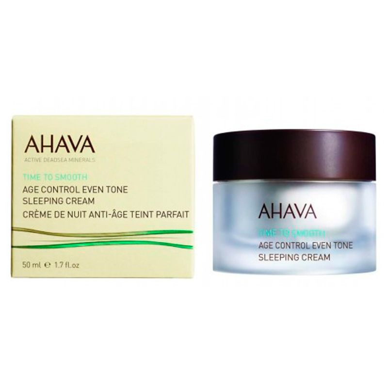 Ahava Time To Smooth Age Control Even Tone Sleeping Cream Антивозрастной ночной крем для выравнивания #1