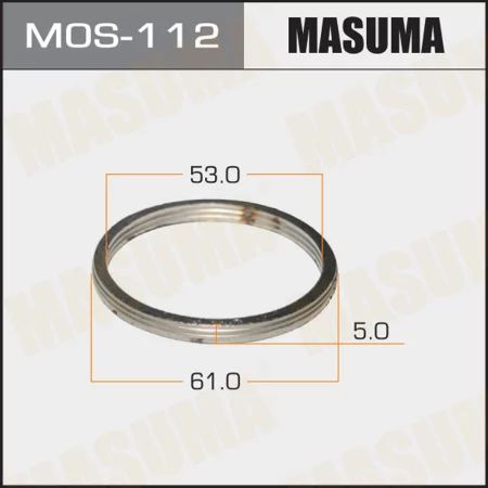 Masuma Прокладка глушителя, арт. MOS-112, 1 шт. #1
