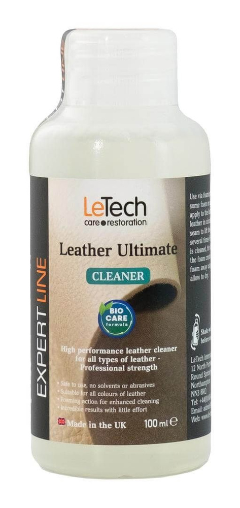 Средство для чистки кожи Expert Line Leather Ultimate Cleaner 100мл #1