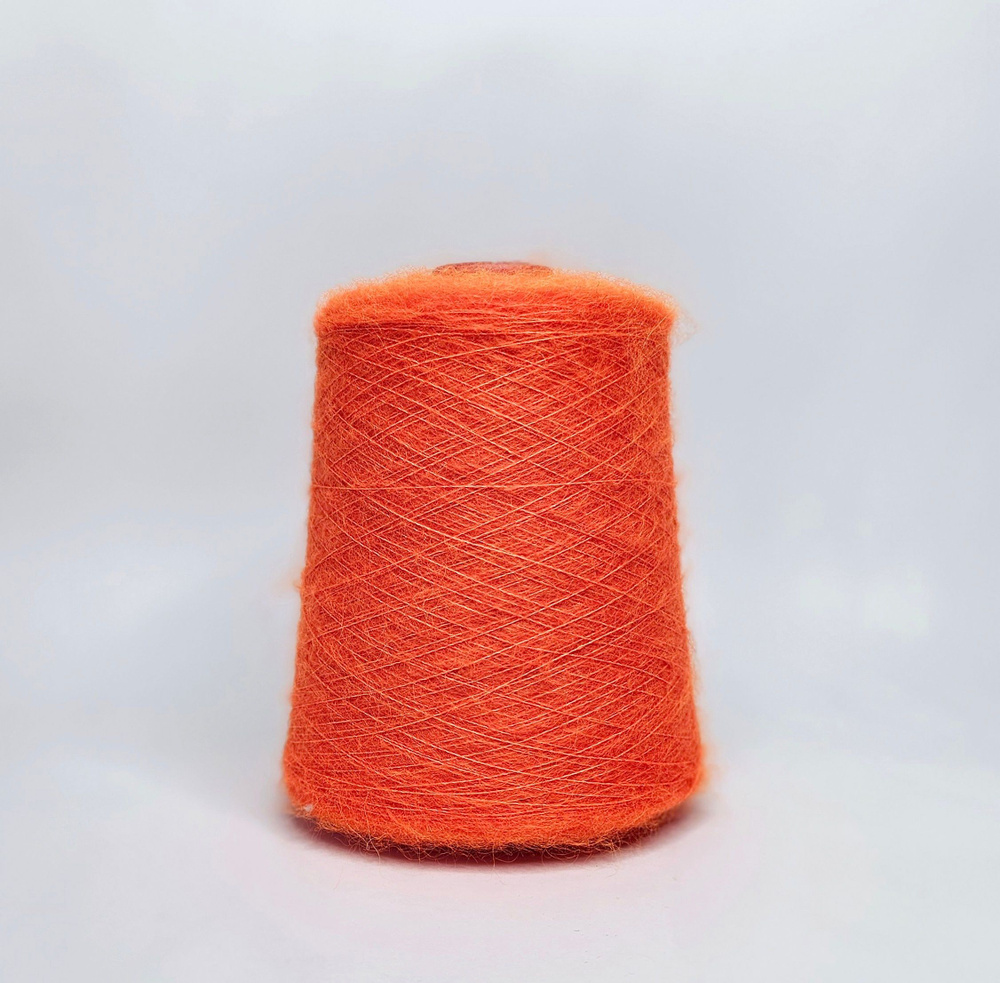 Пряжа для вязания Filcom art Aurora, кид мохер 70% шелк 30%, 850 м в 100 гр (огненный) 100 гр  #1