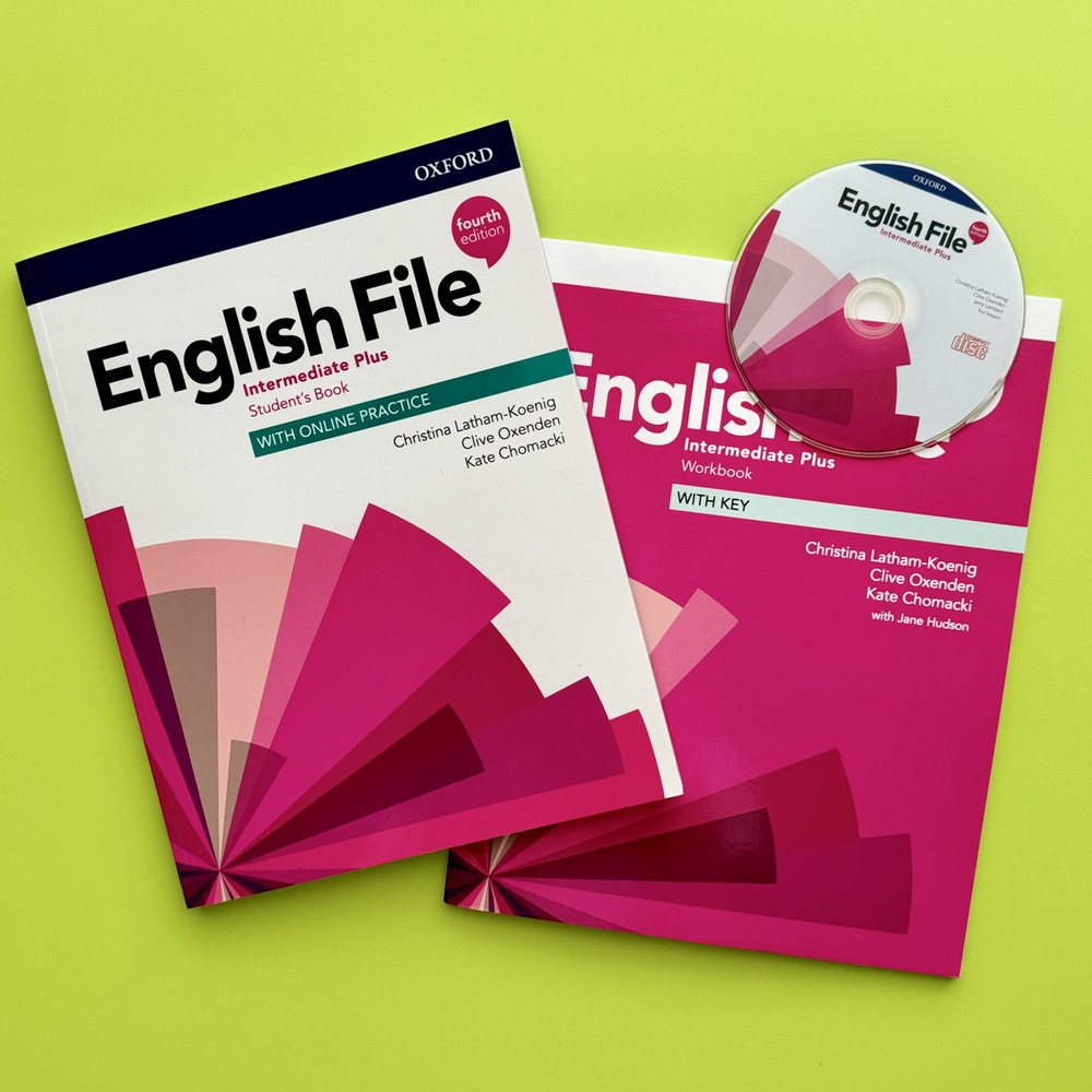 English File (4th edition) Intermediate Plus Учебник+Тетрадь+CD #1