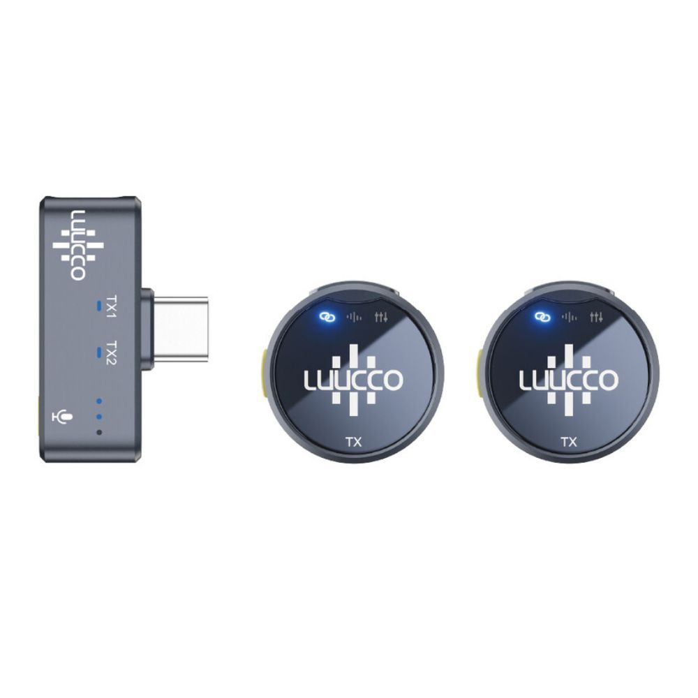 Luucco AirWave-K2 Компактный беспроводной микрофон USB-C #1
