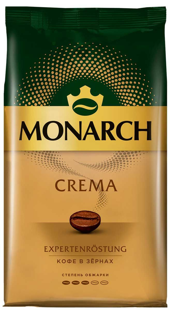 Кофе в зернах Monarch Crema, 1000г #1