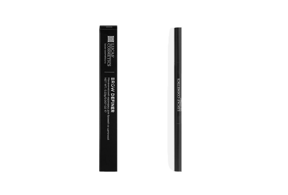 Карандаш для бровей механический с щеточкой LUCAS' COSMETICS Brow Definer  #1