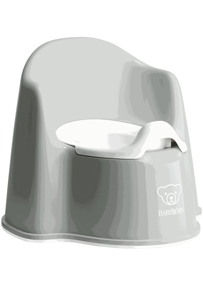 Горшок детский BabyBjorn Potty Chair,Gray/White #1