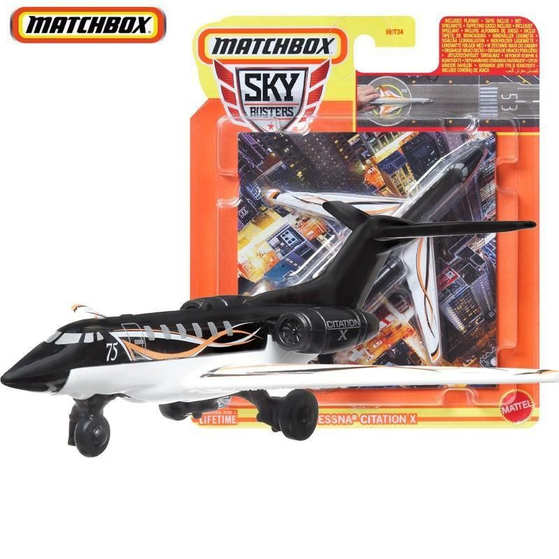 ZZ Модель Matchbox-Cessna Citation X Airplane - Sky Busters - HVM60 #1