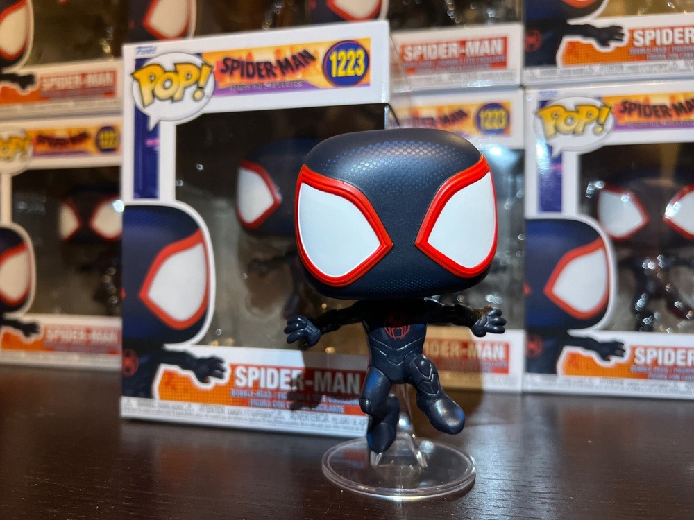 Фигурка Funko Pop! Spider-Man: Miles Morales 1223 (Фанко Поп Человек-Паук: Майлз Моралес Паутина вселенных) #1