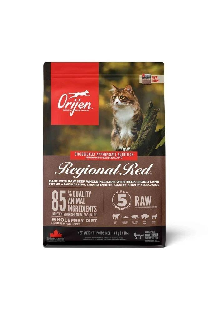 Сухой корм для кошек Orijen Cat REGIONAL RED 1.8 кг #1