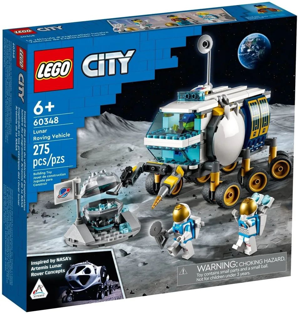 Конструктор LEGO City Space Port 60348 Луноход #1