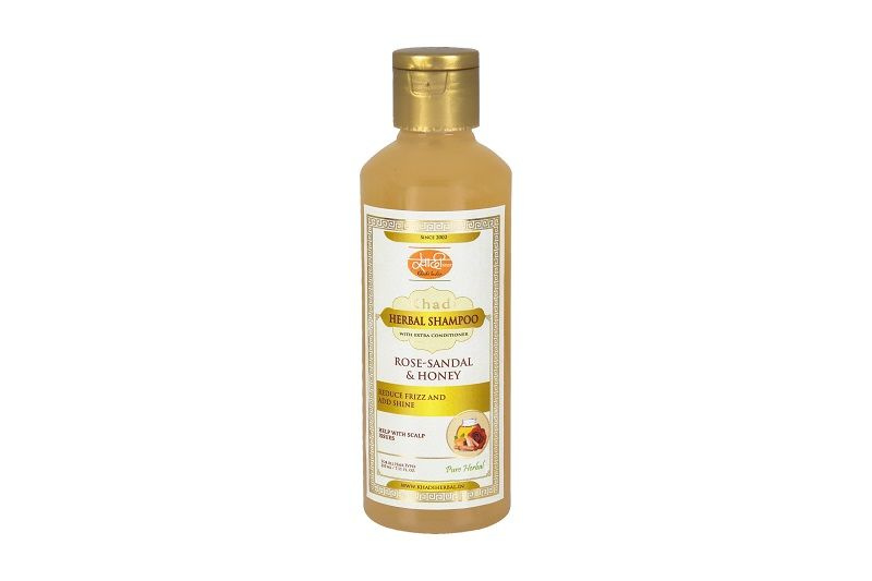 Khadi Herbal Shampoo ROSE-SANDAL & HONEY, Khadi India (Травяной шампунь-кондиционер РОЗА-САНДАЛ И МЁД, #1