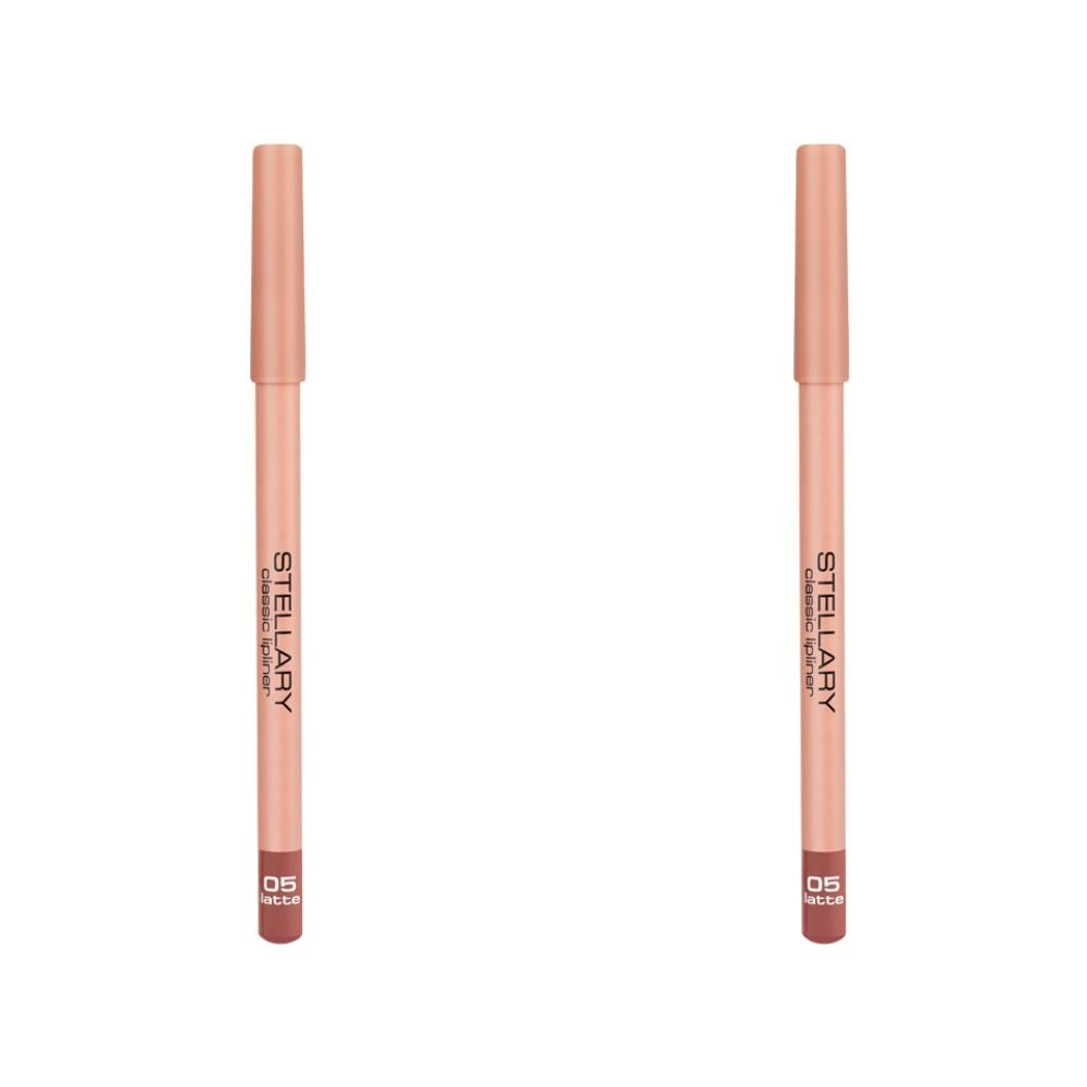 Stellary Карандаш для губ Classic Lipliner 05 Latte, 1,35 г, 2 шт #1